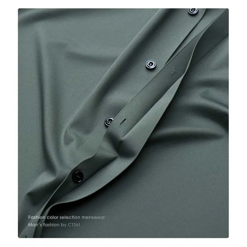 Beyond Raw Wrinkle-Free Satin Full-Sleeve Shirt - EOSS Sale