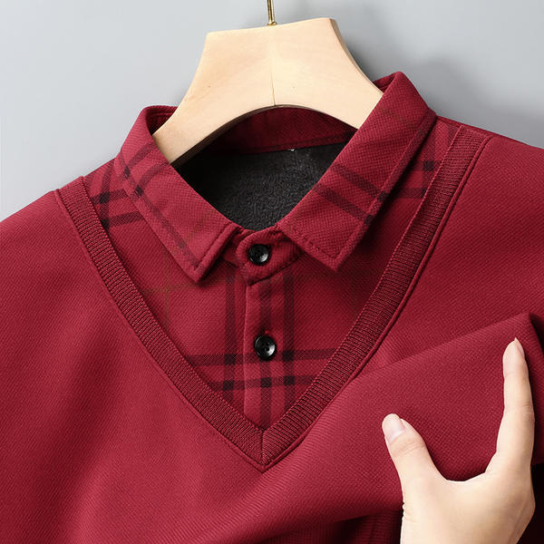 Beyond Raw Plaid Knitwear 2-in-1 All Season Combo