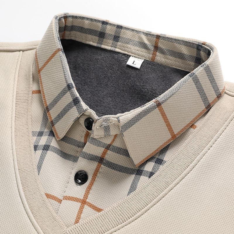 Beyond Raw Plaid Knitwear 2-in-1 All Season Combo