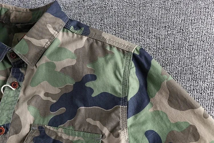 Beyond Raw Camouflage Full Sleeve Shirt