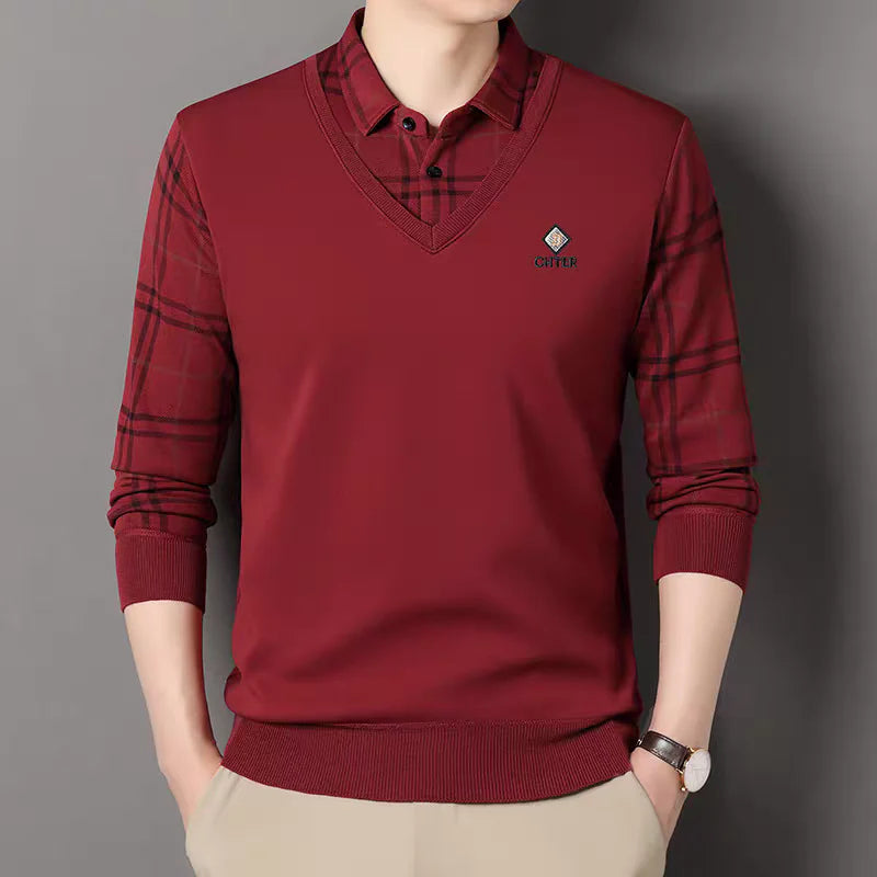 Beyond Raw Plaid Knitwear 2-in-1 All Season Combo