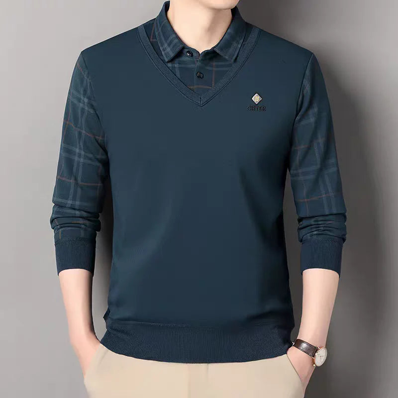 Beyond Raw Plaid Knitwear 2-in-1 All Season Combo
