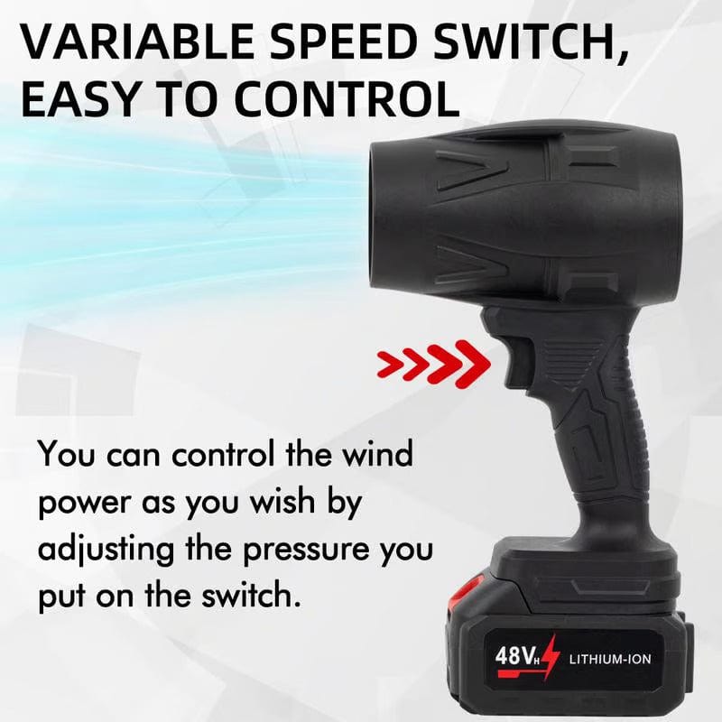 Beyond Raw's Cordless Turbo Jet Blower