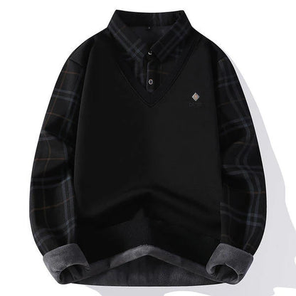 Beyond Raw Plaid Knitwear 2-in-1 All Season Combo